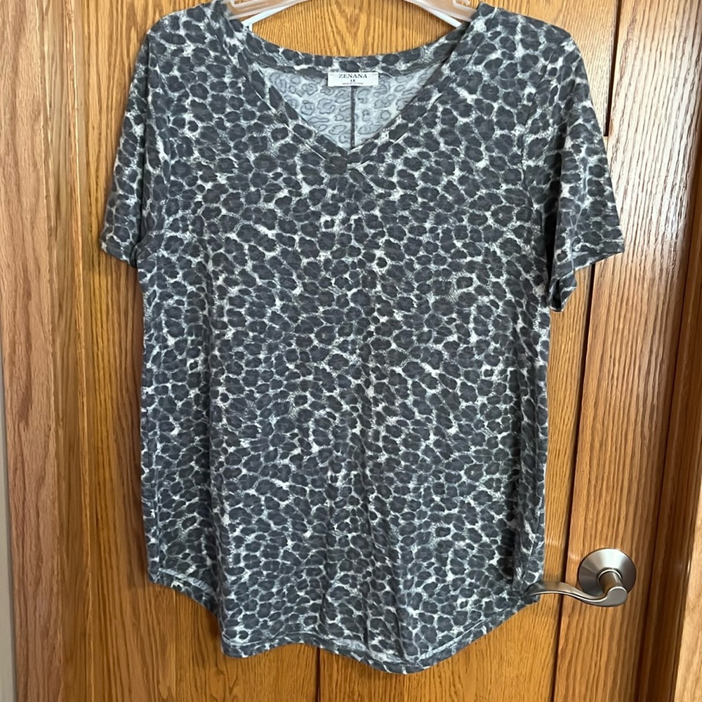 Cheetah Print Tee